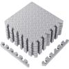 Arrowbash 12x12x1 Inch EVA Thick Interlocking Foam Floor Tiles Puzzle Exercise Mat Foam Mats for Home Gym Pets(Grey,12) view 1