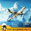 volantexrc RC Plane 3 Channel Remote Control Plane Fighter Spitfire with 6-axis Gyro, 2.4GHz RTF Radio Controlled Aircraft Easy to Fly for Beginners Adults (76205 RTF) view 2