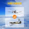 volantexrc RC Plane 3 Channel Remote Control Plane Fighter Spitfire with 6-axis Gyro, 2.4GHz RTF Radio Controlled Aircraft Easy to Fly for Beginners Adults (76205 RTF) view 3