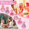 PainZieteg Magnetic Dress Up Dolls,Paper Dolls for Girls Ages 4-10,DIY Princess Magnetic Dress-Up Doll Pretend Play Set, Great for Girl Birthday (Liz) view 4