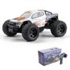 FMS FMT24 1/24 Chevrolet Colorado Brushed RC Truck RTR, Basher RC Cars, 4X4 Off-Road Hobby Grade Waterproof 2-Speed Switch RC Crawler with 370 Motor for Adults (White) view 1