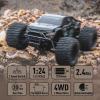 FMS FMT24 1/24 Chevrolet Colorado Brushed RC Truck RTR, Basher RC Cars, 4X4 Off-Road Hobby Grade Waterproof 2-Speed Switch RC Crawler with 370 Motor for Adults (Blue) view 3
