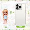 PainZieteg Magnetic Dress Up Dolls,Paper Dolls for Girls Ages 4-10,DIY Princess Magnetic Dress-Up Doll Pretend Play Set for Birthday (Lea) view 4