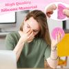 3Pcs Skin Picking Fidget Toys, Picking Fidget Toy, Portable Fidget Toy Adult, Valentines, Christmas, Halloween, Party Favors, Prizes for Adult with Pink, Classroom Must Haves(6CM/2.93IN) view 4