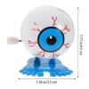 JOINPAYA 3Pcs Plastic Wind Up Eyeballs Plaything: Mini Jumping Walking Eyeballs Eyes Shaped Clockwork Bouncy Halloween Party view 3