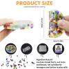 3Pcs Skin Picking Fidget Toys, Picking Pad, DIY Bracelet, Stocking Stuffers, Cute Stuff, Fidget Toys Adults, Valentines, Christmas, Halloween, Party Favors, School Supplies (6CM/2.93IN) view 2