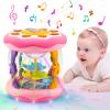 Baby Girl Toys 0-6 Months Ocean Projector Rotating Musical Light Up Tummy Time Toy Infant Aquarium 0-3 4 5 6 7 8 9 Months Crawling Toys Babies 6-12 Month Girls 1 2 Year Old Birthday Newborn Gifts view 1
