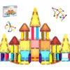 PicassoTiles 82 Piece Magnetic Sticks and Magnet Tiles Construction Building Block Toys for Toddlers, STEM Learning Toy Magnets Balls and 3+ Years Old for Boys Girls Kids Children Early Educational view 1