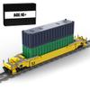 EnuoChbuild City Freight Train Set Stackable Container Trucks Building Set, Carriage with Container MOC Collectible Train Display Set - 2163 Pieces, 49.3 x 7.2 x 6.2cm, 96ZE296476GC914FO5T78J view 1