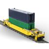 EnuoChbuild City Freight Train Set Stackable Container Trucks Building Set, Carriage with Container MOC Collectible Train Display Set - 2163 Pieces, 49.3 x 7.2 x 6.2cm, 96ZE296476GC914FO5T78J view 3