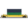 EnuoChbuild City Freight Train Set Stackable Container Trucks Building Set, Carriage with Container MOC Collectible Train Display Set - 2163 Pieces, 49.3 x 7.2 x 6.2cm, 96ZE296476GC914FO5T78J view 4