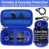 khanka Hard Travel Case Replacement for RG40XX H Retro Handheld Game Console,Case Only. (Blue) view 4