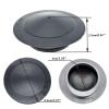 EEWIQOQ [Replacement] 2X for Nissan for Sylphy for Almera G11 for March for Micra K12 for Wingroad for AD Y12 Front Suspension Strut Cover Waterproof Dustproof Cap 54330ED000 view 3