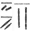 RCMYou RC Aluminum Turnbuckles Camber Links Upgrades Part for 1/8 Typhon 6s BLX 1/7 Felony 6s BLX Infraction Limitless,7075 Alloy Turnbuckles Camber Links w/25T Servo Arm,Black view 4