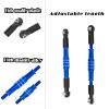 RCMYou RC Aluminum Turnbuckles Camber Links Upgrades Part for 1/8 Typhon 6s BLX 1/7 Felony 6s BLX Infraction Limitless,7075 Alloy Turnbuckles Camber Links w/25T Servo Arm,Navy Blue view 4