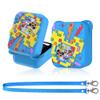 Silicone Case for Bitzee Disney Interactive Toy, Anti-Scratch, Washable, Shockproof Silicone Protective Cover for Bitzee Disney Interactive Toy Electronic Pets Accessories with Lanyard - Blue view 1