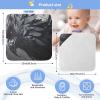 WELLDAY Crow Head Pattern Baby Towel Ultra Soft Hooded Towels for Babies - Ultra Absorbent Cotton Bath Towels 35x35 Inch view 4