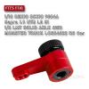 BRCatWPark Aluminum 25T Unloading Steering Servo Horn Servo Arm Upgrades Part for 1/10 RBX10 SCX10 90046 Capra 1.9 UTB L0 S1 1/8 LMT Solid AXLE 4WD Monster Truck LOS04022 RC Car,Red view 2