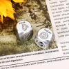 Date Night Dice, Food Decision Dice, Valentines Day Gift for Him Her, 11th Anniversary Steel Gifts, Spice Dices Date Night, Steel Anniversary Giifts for Him Husband Women Men, Dinner Dices for Couples view 4