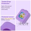 MGZNMTY Silicone Case for Bitzee Magicals Interactive Toy Digital Pet and Case, Protective Skin Cover for New Bitsy Electronic Virtual Pet (Purple) view 3