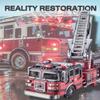 Piececool 3D Metal Puzzles for Adults, Ladder Truck Fire Engine Model Kits Building, Challenge to Assemble DIY Craft Kits, Best Birthday Christams Gifts - 354 Pcs view 2