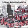 Piececool 3D Metal Puzzles for Adults, Ladder Truck Fire Engine Model Kits Building, Challenge to Assemble DIY Craft Kits, Best Birthday Christams Gifts - 354 Pcs view 4