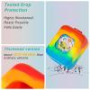 MGZNMTY Silicone Case for Bitzee Magicals Interactive Toy Digital Pet and Case, Protective Skin Cover for New Bitsy Electronic Virtual Pet (Rainbow) view 3