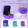 Silicone Case for Bitzee Disney Interactive Toy, Anti-Scratch, Washable, Shockproof Silicone Protective Cover for Bitzee Disney Interactive Toy Electronic Pets Accessories with Lanyard - Purple view 2