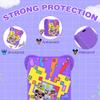 Silicone Case for Bitzee Disney Interactive Toy, Anti-Scratch, Washable, Shockproof Silicone Protective Cover for Bitzee Disney Interactive Toy Electronic Pets Accessories with Lanyard - Purple view 4