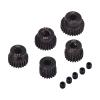 5Pcs 48DP Pinion Gear Set, 20T 22T 24T 26T 28T Hardened Steel Pinion Gear Set with 5mm Hole, RC Motor Gear Climbing Car Gear Accessories Suitable for 1/10 RC Brushless Brush Motor view 1