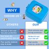 YouKnow Silicone Case for Bitzee Magicals Interactive Toy Digital Pet and Case, Protective Skin Sleeve for Bitzee Virtual Electronic Pets Accessories (Case Only) (Blue) view 2