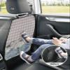 Car Seat Protector, 2 Pack Kick Mats Back Seat Protector Fall Thanksgiving Pumpkin Hydrangea Purple Plaid Linen Waterproof Backseat Cover for Kids Universal Fit Automotive Interior Protectors view 4