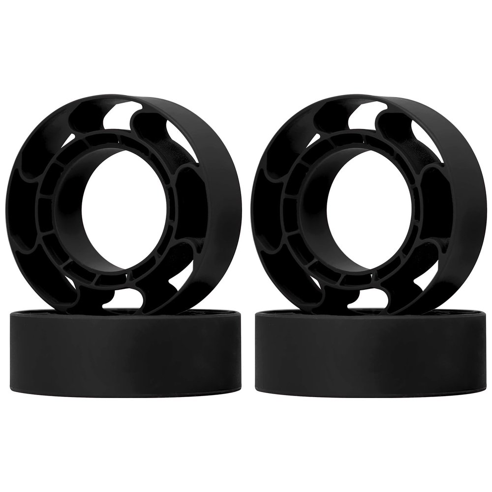 OGRC 1.0 RC Tire Inserts Silicone Rubber Inserts for OD 60-64mm and Width 20-24mm 1.0" Tires (Black)