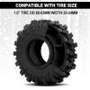 OGRC 1.0 RC Tire Inserts Silicone Rubber Inserts for OD 60-64mm and Width 20-24mm 1.0" Tires (Black) view 2