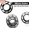 OGRC 1.0 RC Tire Inserts Silicone Rubber Inserts for OD 60-64mm and Width 20-24mm 1.0" Tires (Black) view 3