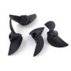 1Pair 2-Blades Nylon Propeller Prop 40mm 42mm 4.76mm 3/16" Shaft CW CCW Prop for RC Boat Speed Boat Model Boat(1Pair 42mm LH and RH) view 4