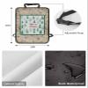 Car Seat Protector, 2 Pack Kick Mats Back Seat Protector Merry Christmas Xmas Tree Holly Bell Graffiti Waterproof Backseat Cover for Kids Universal Fit Automotive Interior Protectors view 2