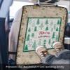 Car Seat Protector, 2 Pack Kick Mats Back Seat Protector Merry Christmas Xmas Tree Holly Bell Graffiti Waterproof Backseat Cover for Kids Universal Fit Automotive Interior Protectors view 3