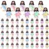 Bememo 50 Pcs Little Jesus Figures Jesus Toys Figurines to Hide and Seek Religious Party Favors for Church Sunday School Easter Egg Stuffers(Macaron Color) view 1