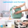 Bottle Warmer, Portable Bottle Warmer, Fast Heating Baby Bottle Warmer with 4 Adapters, Rechargeable Travel Bottle Warmer with Precise Temperature Control for Breastmilk Formula view 2
