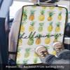 T&H XHome Car Seat Protector, 2 Pack Kick Mats Back Seat Protector Hello Summer Yellow Pineapple with Leaves Waterproof Backseat Cover for Kids Universal Fit Automotive Interior Protectors view 3