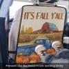Car Seat Protector, 2 Pack Kick Mats Back Seat Protector IT'S FALL Y'ALL Retro Truck Pumpkin Harvest Farmhouse Waterproof Backseat Cover for Kids Universal Fit Automotive Interior Protectors view 3