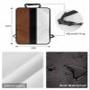Car Seat Protector, 2 Pack Kick Mats Back Seat Protector Boho Brown Black and White Striped Tribal Farmhouse Style Waterproof Backseat Cover for Kids Universal Fit Automotive Interior Protectors view 2