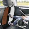 Car Seat Protector, 2 Pack Kick Mats Back Seat Protector Boho Brown Black and White Striped Tribal Farmhouse Style Waterproof Backseat Cover for Kids Universal Fit Automotive Interior Protectors view 4