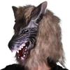 AEIOFU Werewolf Mask Vinyl PVC Scary Halloween Mask One Size Creepy Wolf Costume Horror Mask with Ventilation Holes Cosplay Werewolf Dress Up Mask Wolf Mask Scary Mask for Party, Pranks, Carnivals view 1