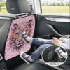 Car Seat Protector, 2 Pack Kick Mats Back Seat Protector Pink Tiger Head Pink Buffalo Plaid Waterproof Backseat Cover for Kids Universal Fit Automotive Interior Protectors view 4