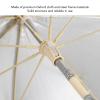 Baby Parasol, Lace Umbrella, Adjustable Angle, Oxford Cloth, Steel, PP Material, for Strollers, Beaches, Round and Surfaces, Strong Wind (Pattern) view 4