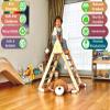 Montessori Wooden Climbing Triangle for Kids | Foldable Indoor Climbing Frame for Children & Toddlers | Wooden Playground Equipment (Medium) view 3