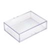 20 Pack Clear Acrylic Card Storage Boxes with Lids  3 1/2" L x 2 1/2" W x 1" H Baseball Card Storage Box, Sports Card Boxes, Magic Card Storage Box and Playing Card Case  Made in USA view 1