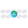 20 Pack Clear Acrylic Card Storage Boxes with Lids  3 1/2" L x 2 1/2" W x 1" H Baseball Card Storage Box, Sports Card Boxes, Magic Card Storage Box and Playing Card Case  Made in USA view 2